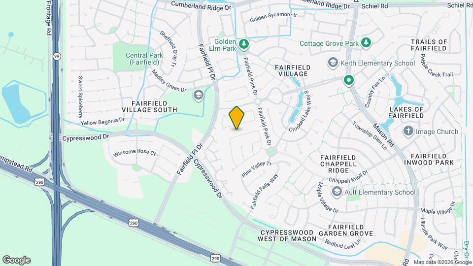 15323 Redbud Berry Way Map and Location Details