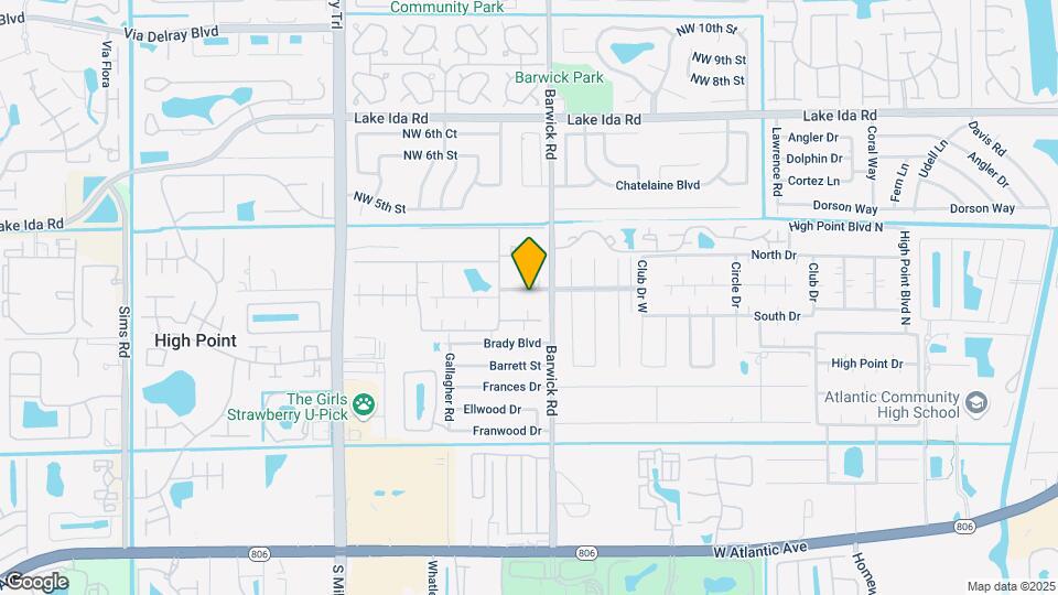 4530 NW 3rd St Map and Location Details