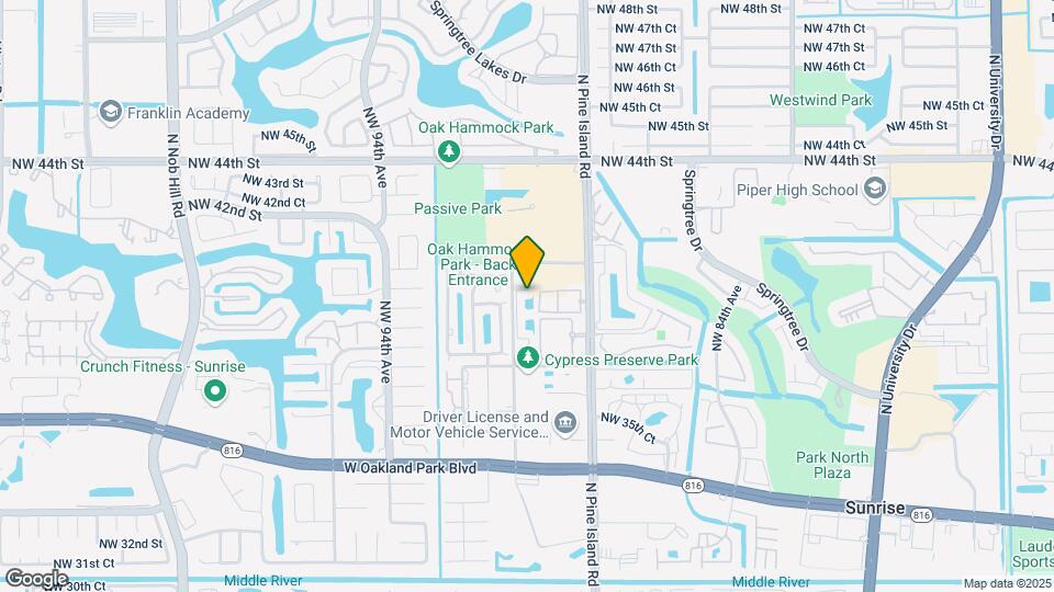 4020 NW 90th Ave Map and Location Details