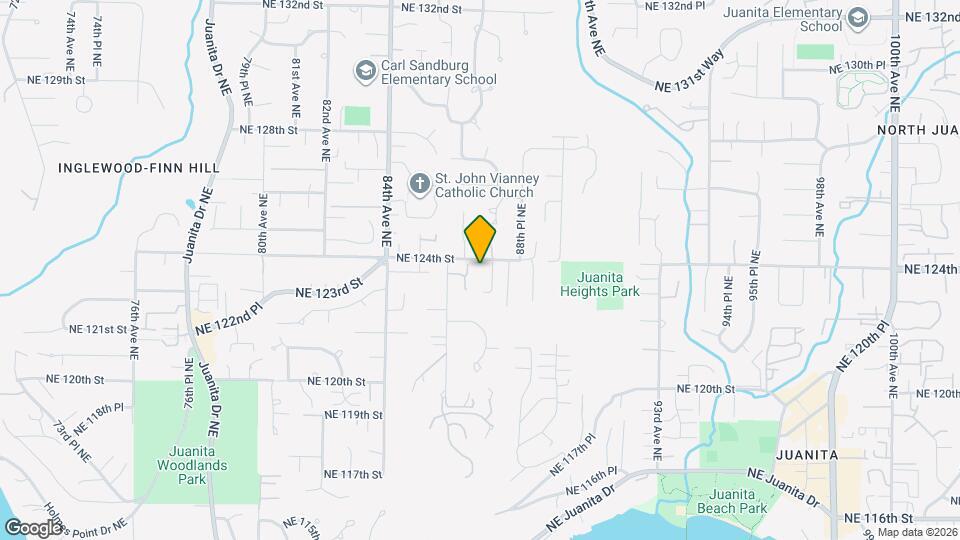 8635 NE 124th St Map and Location Details