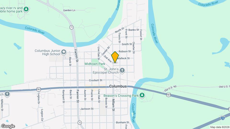 430 Dewees St Mapa y Detalles de la Ubicación