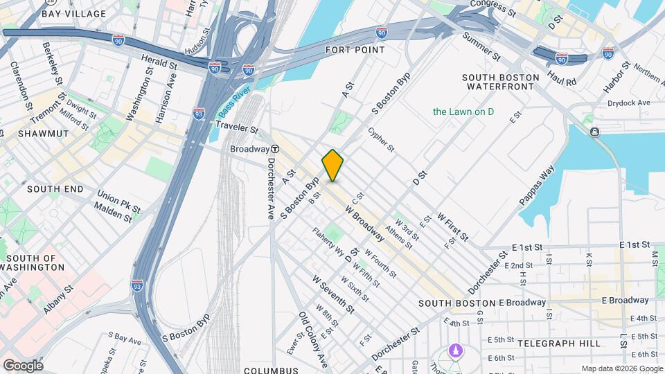 150 W Broadway, Unit PH4 Map and Location Details