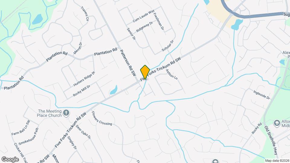 713 Baugh Springs Ln Map and Location Details