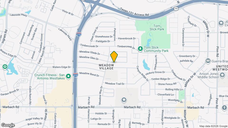 142 Meadow Glen Dr Map and Location Details