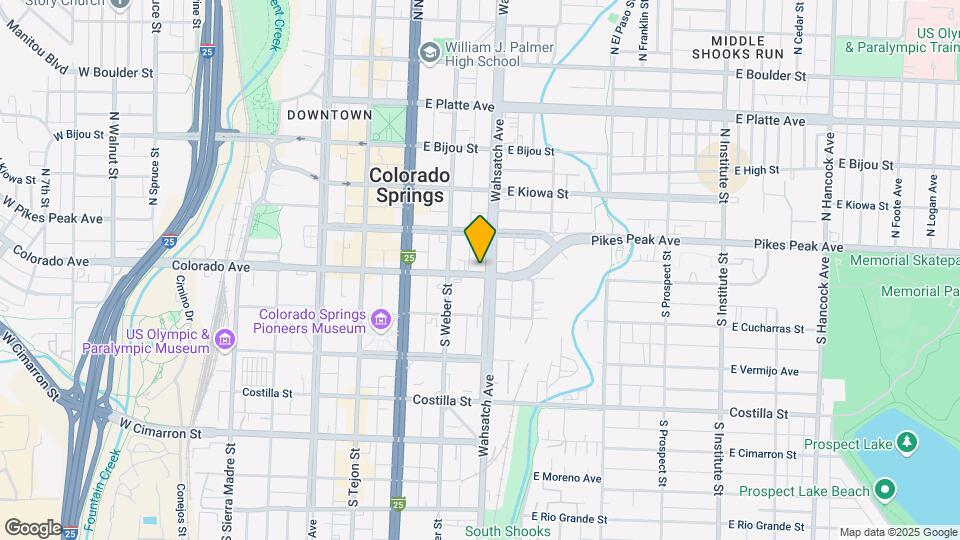 326 E Colorado Ave Map and Location Details