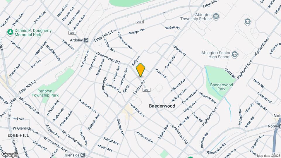 2313 Jenkintown Rd Map and Location Details