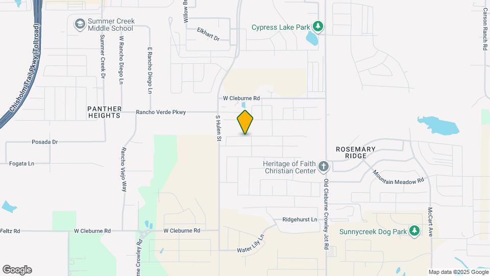 4613 Benham Dr Map and Location Details