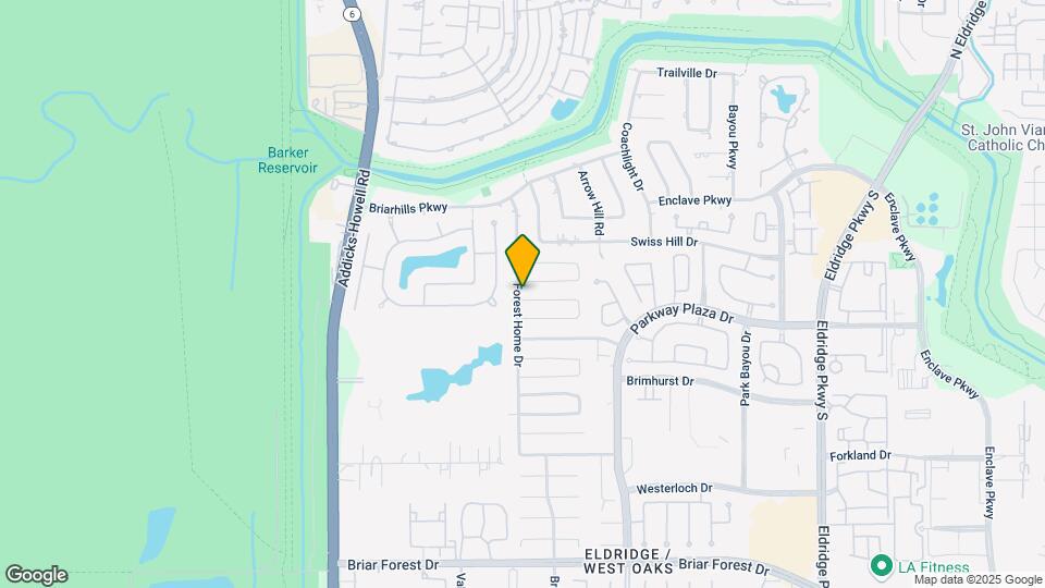 14226 Woodnook Dr Map and Location Details