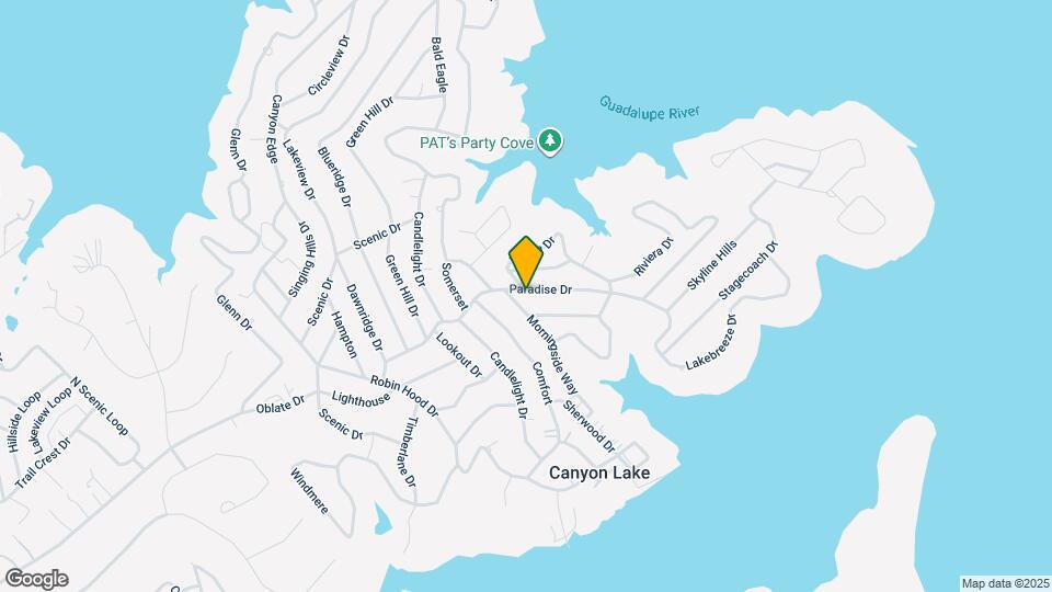 950 Paradise Dr Map and Location Details