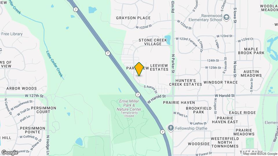 12611 S Benedict St Map and Location Details