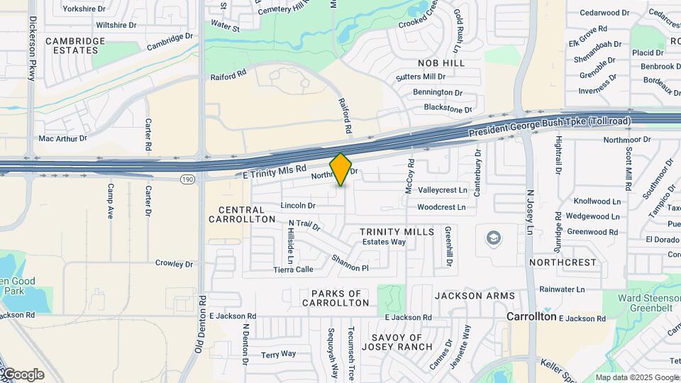2407 Meadow Creek Dr Map and Location Details