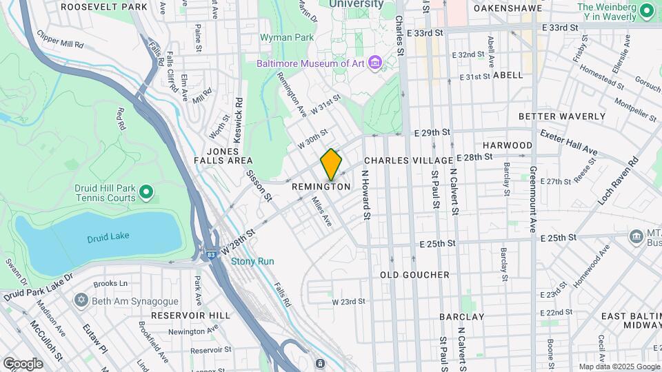 319 W 28th St Mapa y Detalles de la Ubicación