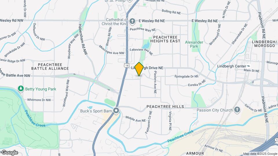 100 Terrace Dr NE Map and Location Details