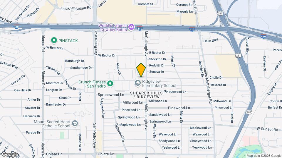 255 E Rampart Dr Map and Location Details