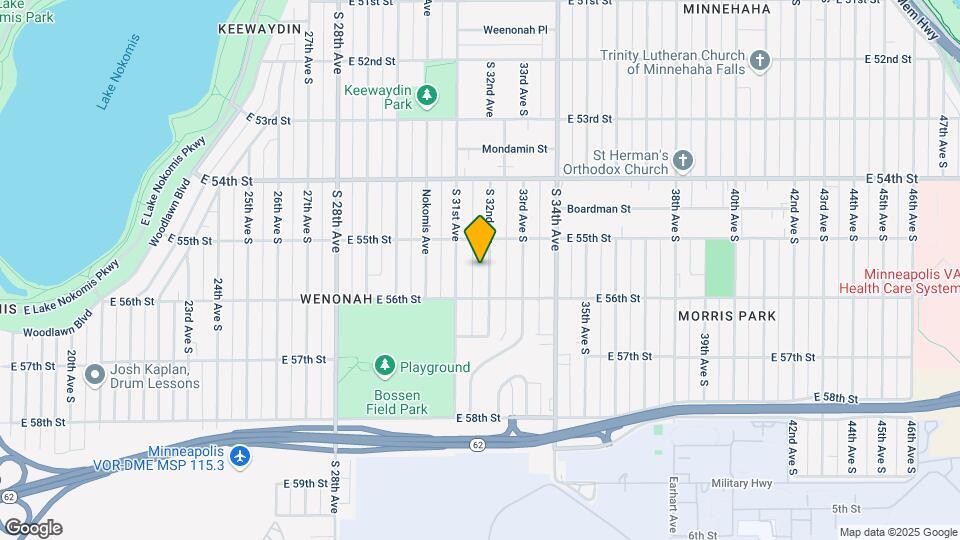5530 S 32nd Ave Map and Location Details