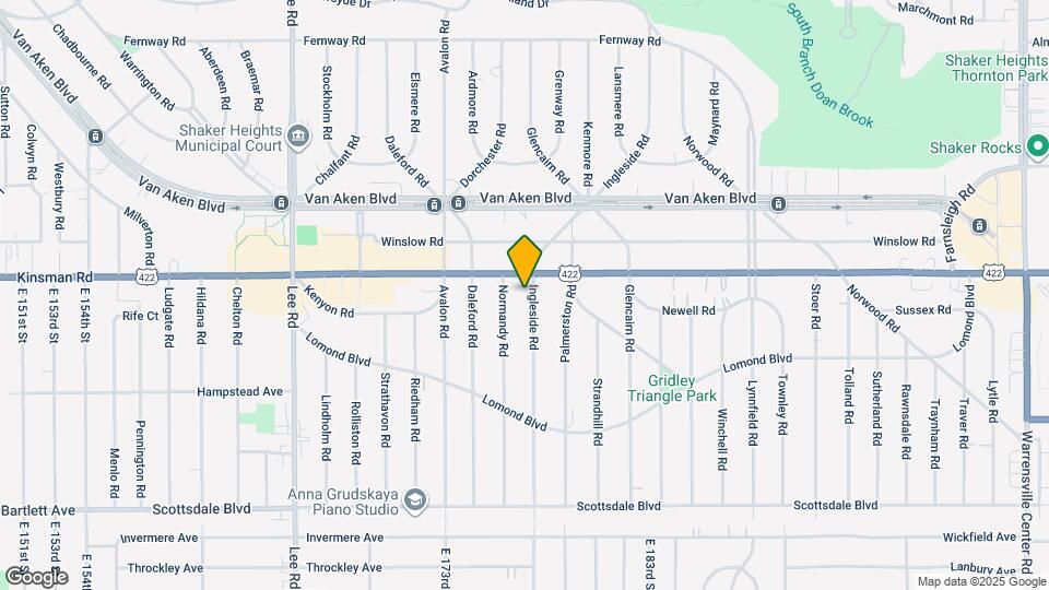 3520 Ingleside Rd Map and Location Details