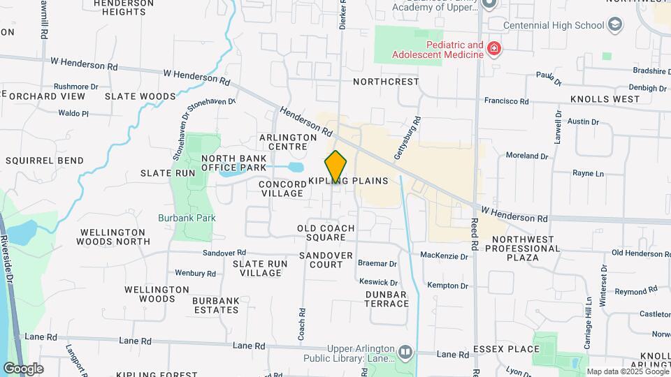 4838 Dierker Rd Map and Location Details
