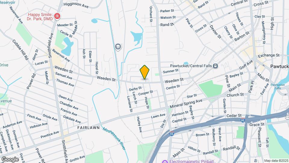 415 Weeden St, Unit 1 Map and Location Details