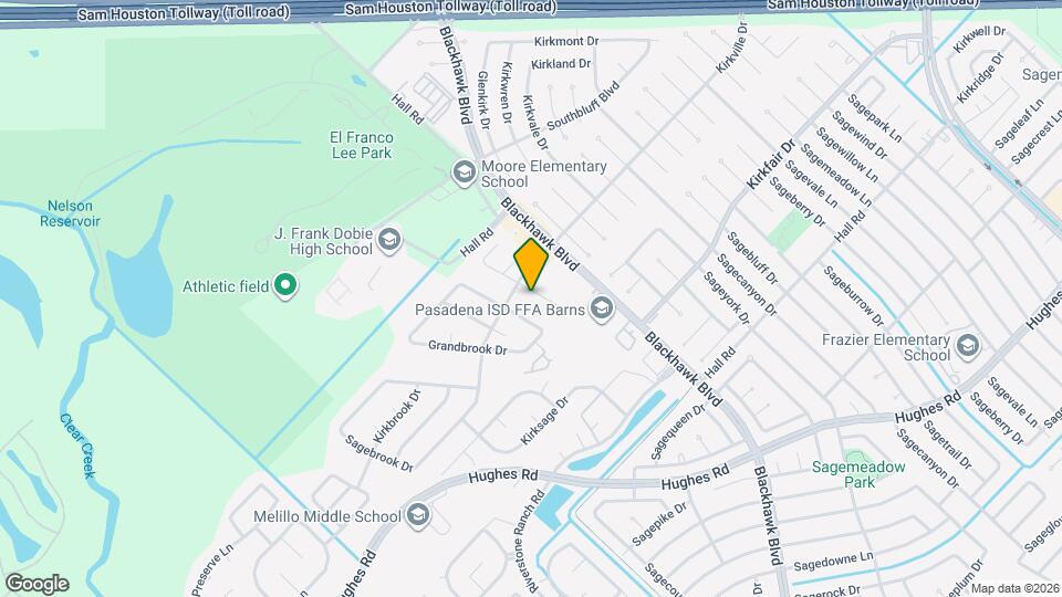 10414 Chelsea Brook Ln Map and Location Details