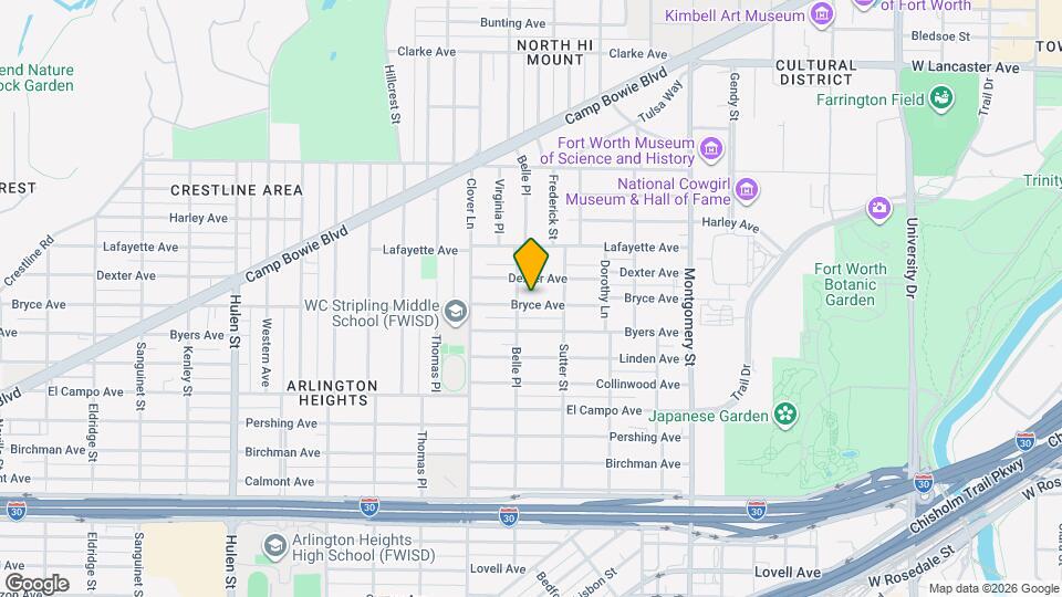 3930 Bryce Ave Map and Location Details