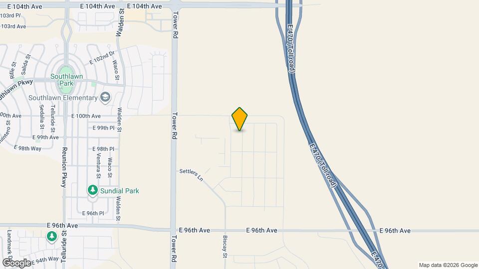 9911 Cathay St Map and Location Details