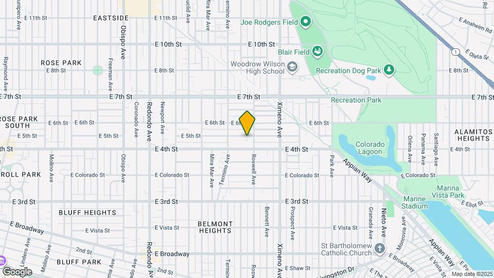 4116 E 5th St Map and Location Details