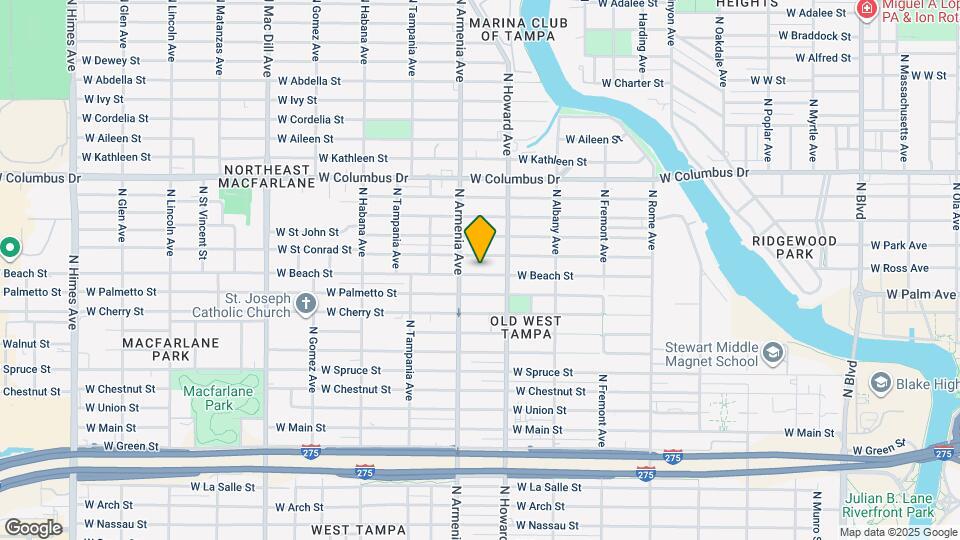 2327 W Beach St Mapa y Detalles de la Ubicación