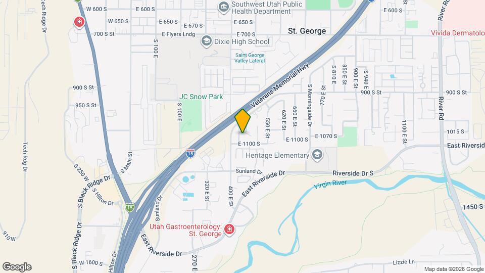 1063 S 430 E, Unit 1063 S 430 E Apt 4 Mapa y Detalles de la Ubicación