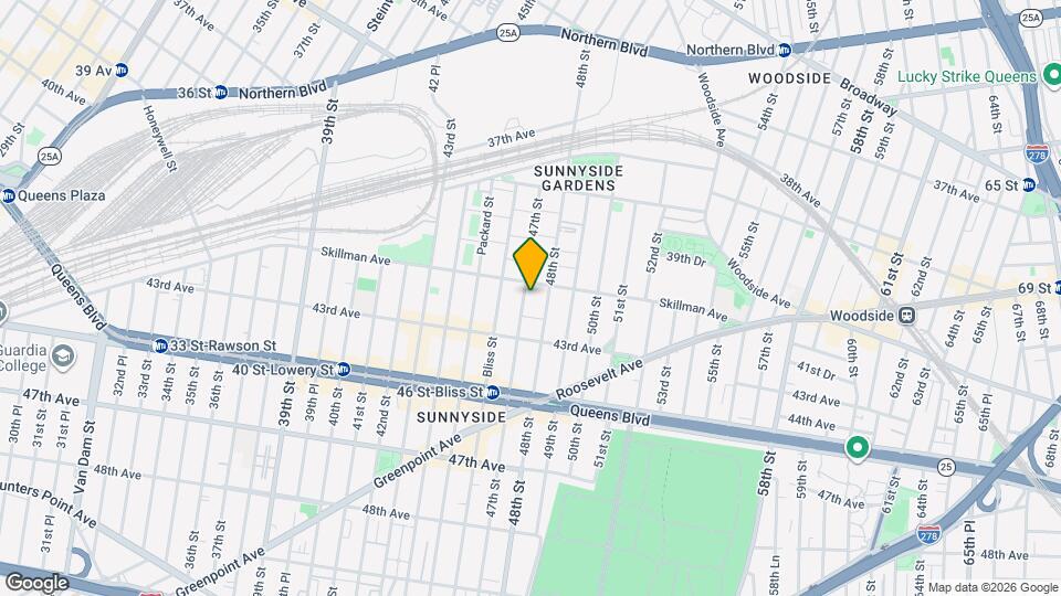 41-45 47th St Map and Location Details