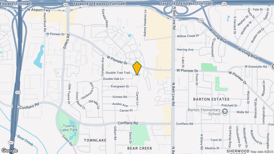 1317 Carver Ln Map and Location Details