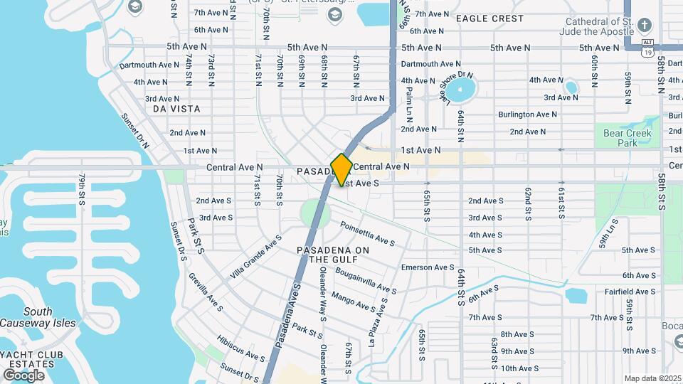 6700 1st Ave S Map and Location Details