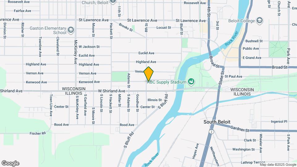 127 8th St Map and Location Details