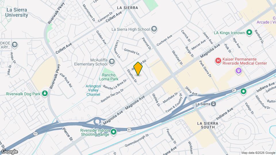 3898 Middleton Pl Mapa y Detalles de la Ubicación