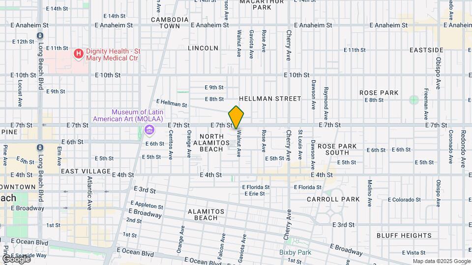 617 Walnut Ave Mapa y Detalles de la Ubicación