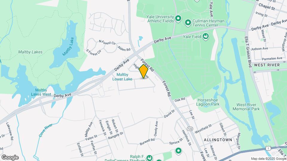 16 Hillside St Map and Location Details