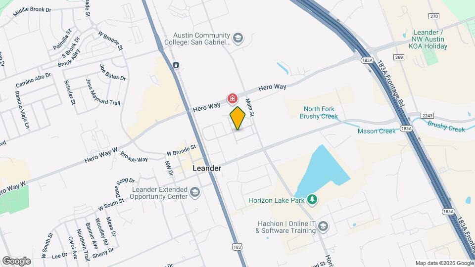 244 E Broade St Map and Location Details