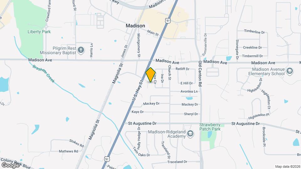 1020 Mcdale Ln Map and Location Details