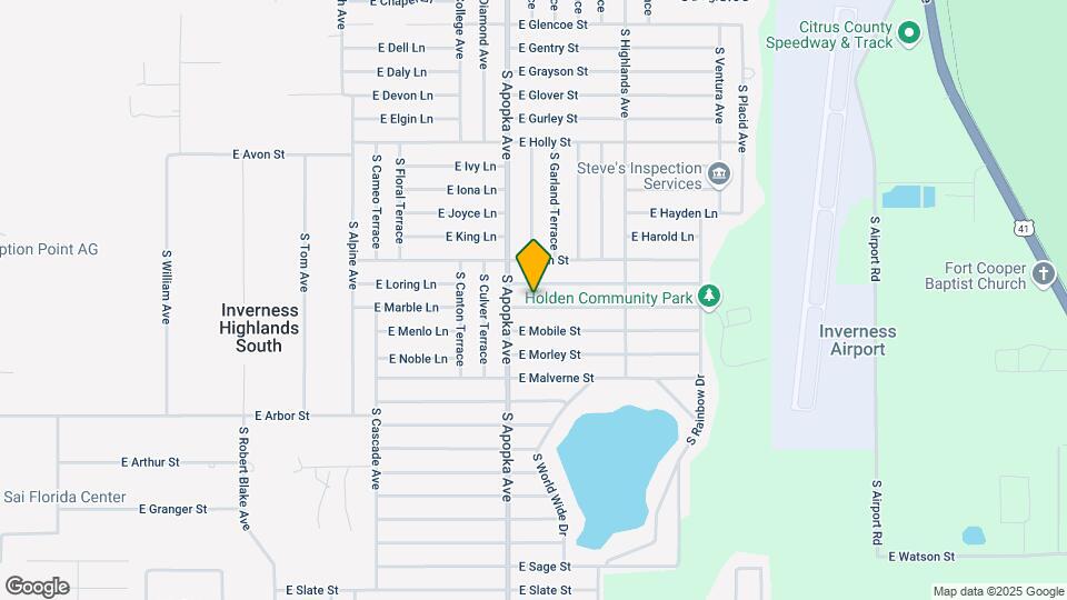 6361 E Lowden St Map and Location Details