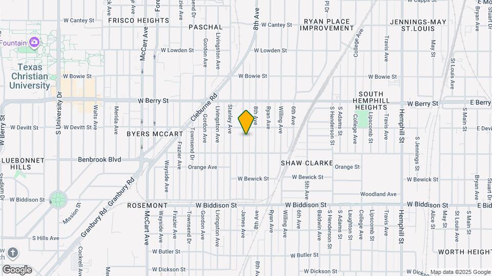 3217 James Ave Map and Location Details