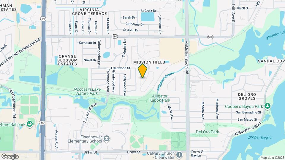 1298 Mission Hills Blvd Map and Location Details