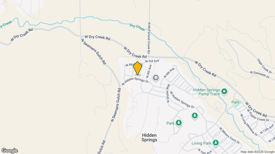 5722 W Hidden Springs Dr, Unit SI ID1547124P Mapa y Detalles de la Ubicación