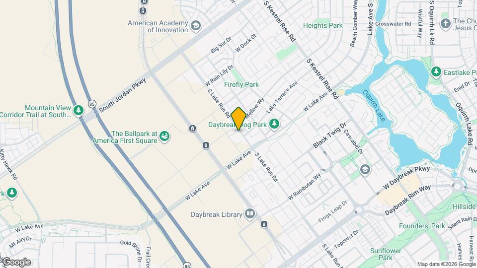 11064 S Lake Run Rd Map and Location Details