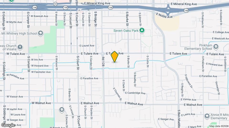 1339 S Liberty St Map and Location Details