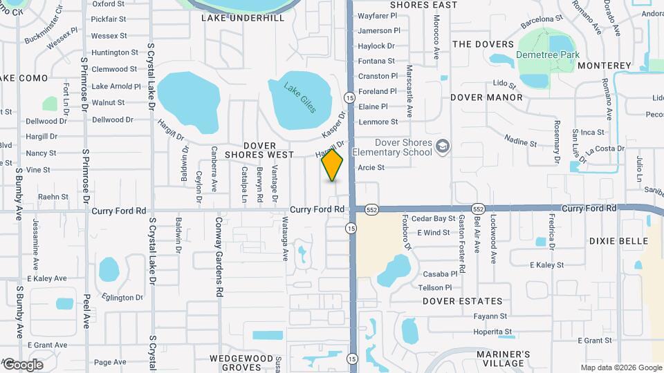 1400 Corbett Ln Map and Location Details