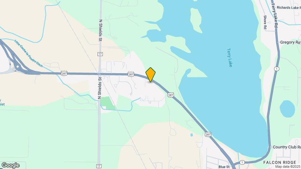 705 N Highway 287 Map and Location Details