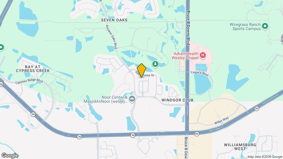 2352 Rosehaven Dr Map and Location Details