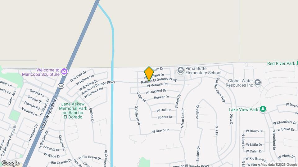 42614 W Venture Rd Map and Location Details