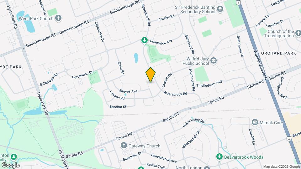 962 Queensborough Crt Map and Location Details