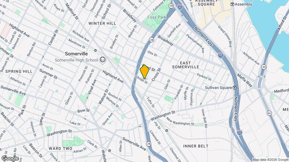 21 Gilman St Map and Location Details