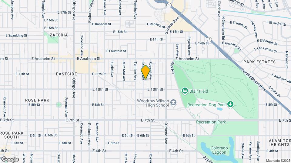 1054 Belmont Ave Map and Location Details